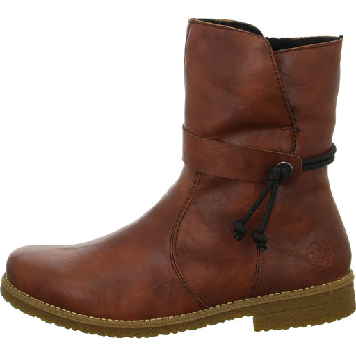Rieker Schlupf-/Reißverschlußstiefelette Warmfutter bis 35mm Absatz (casual) - SchuhEggers.de
