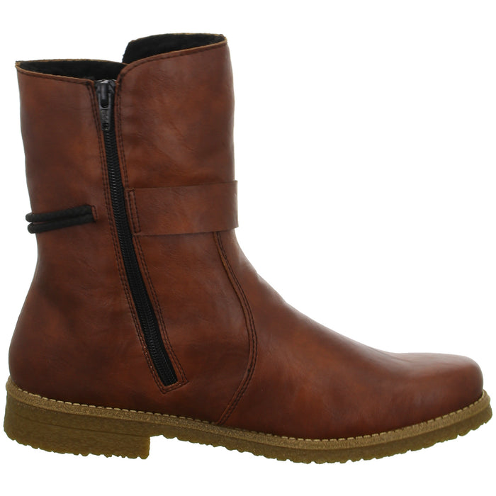Rieker Schlupf-/Reißverschlußstiefelette Warmfutter bis 35mm Absatz (casual) - SchuhEggers.de