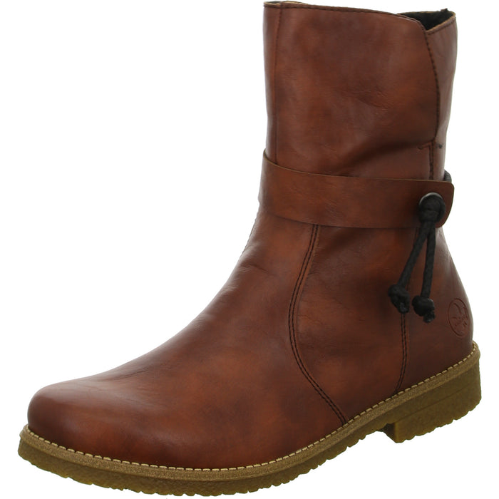 Rieker Schlupf-/Reißverschlußstiefelette Warmfutter bis 35mm Absatz (casual) - SchuhEggers.de