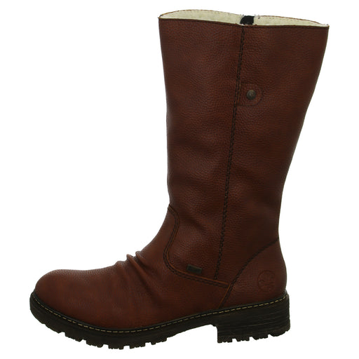 Rieker Schlupf-/Reißverschlußstiefelette Warmfutter bis 35mm Absatz (casual) - SchuhEggers.de