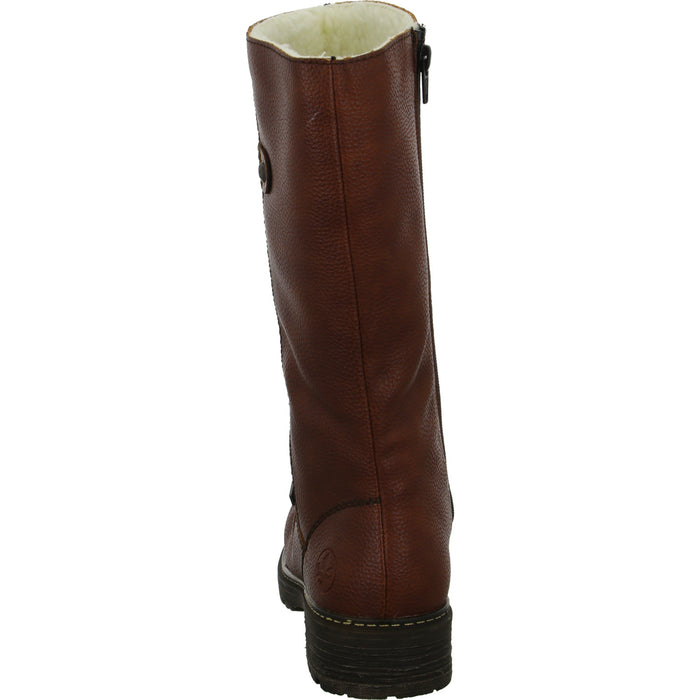 Rieker Schlupf-/Reißverschlußstiefelette Warmfutter bis 35mm Absatz (casual) - SchuhEggers.de