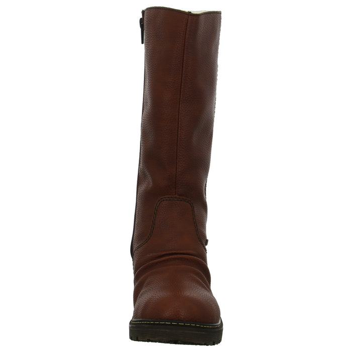 Rieker Schlupf-/Reißverschlußstiefelette Warmfutter bis 35mm Absatz (casual) - SchuhEggers.de