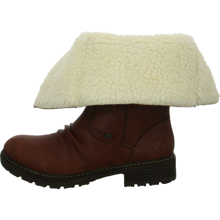 Rieker Schlupf-/Reißverschlußstiefelette Warmfutter bis 35mm Absatz (casual) - SchuhEggers.de