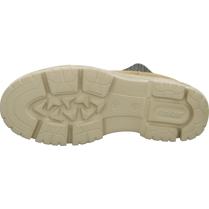 Rieker Schlupf-/Reißverschlußstiefelette Warmfutter bis 35mm Absatz (casual) - SchuhEggers.de
