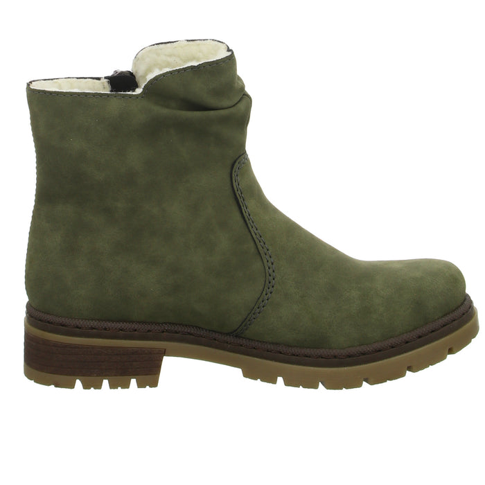 Rieker Schlupf-/Reißverschlußstiefelette Warmfutter bis 35mm Absatz (casual) - SchuhEggers.de