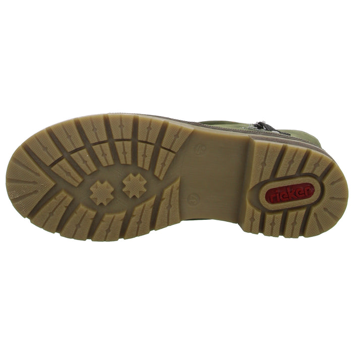 Rieker Schlupf-/Reißverschlußstiefelette Warmfutter bis 35mm Absatz (casual) - SchuhEggers.de