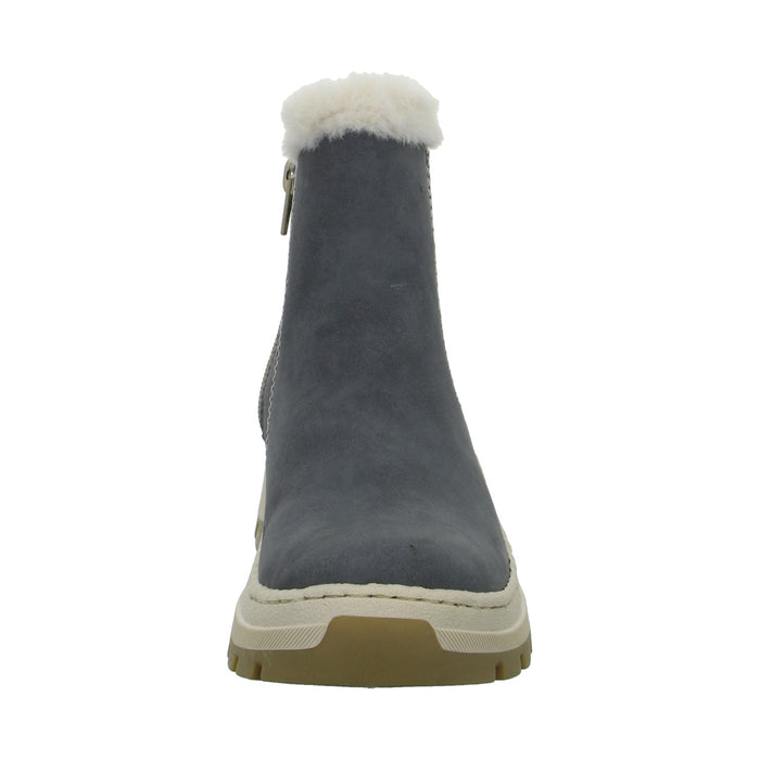 Rieker Schlupf-/Reißverschlußstiefelette Warmfutter bis 35mm Absatz (casual) - SchuhEggers.de