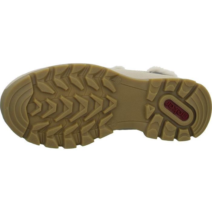 Rieker Schlupf-/Reißverschlußstiefelette Warmfutter bis 35mm Absatz (casual) - SchuhEggers.de