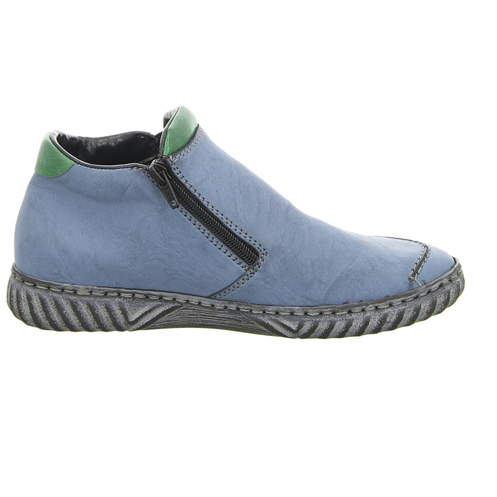 Rieker Schlupf-/Reißverschlußstiefelette Warmfutter bis 35mm Absatz (casual) - SchuhEggers.de