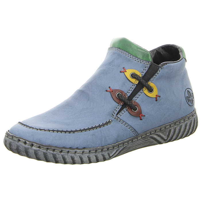 Rieker Schlupf-/Reißverschlußstiefelette Warmfutter bis 35mm Absatz (casual) - SchuhEggers.de