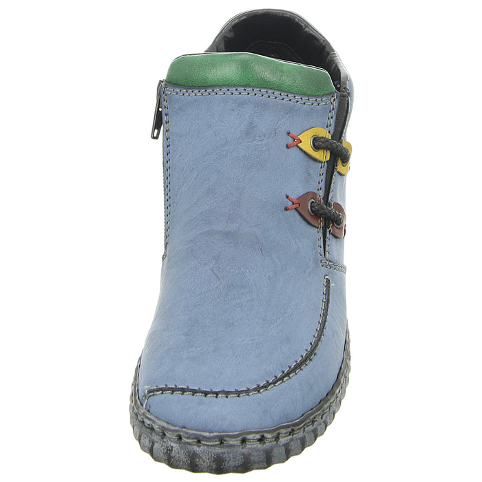 Rieker Schlupf-/Reißverschlußstiefelette Warmfutter bis 35mm Absatz (casual) - SchuhEggers.de