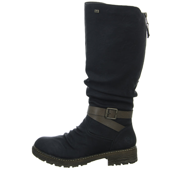 Rieker Langschaftstiefel Warmfutter bis 35mm Absatz (casual) - SchuhEggers.de