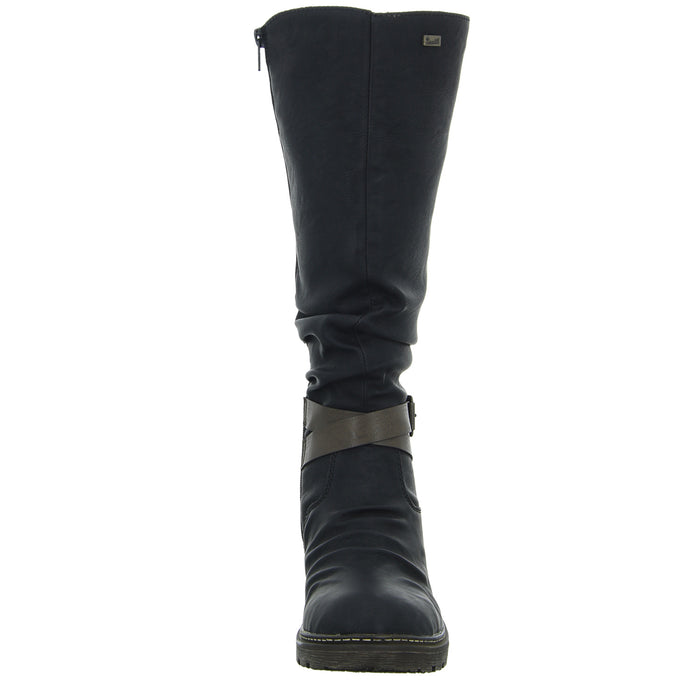 Rieker Langschaftstiefel Warmfutter bis 35mm Absatz (casual) - SchuhEggers.de