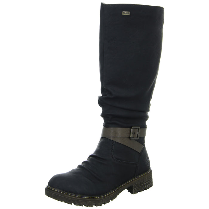 Rieker Langschaftstiefel Warmfutter bis 35mm Absatz (casual) - SchuhEggers.de