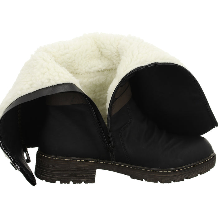 Rieker Langschaftstiefel Warmfutter bis 35mm Absatz (casual) - SchuhEggers.de