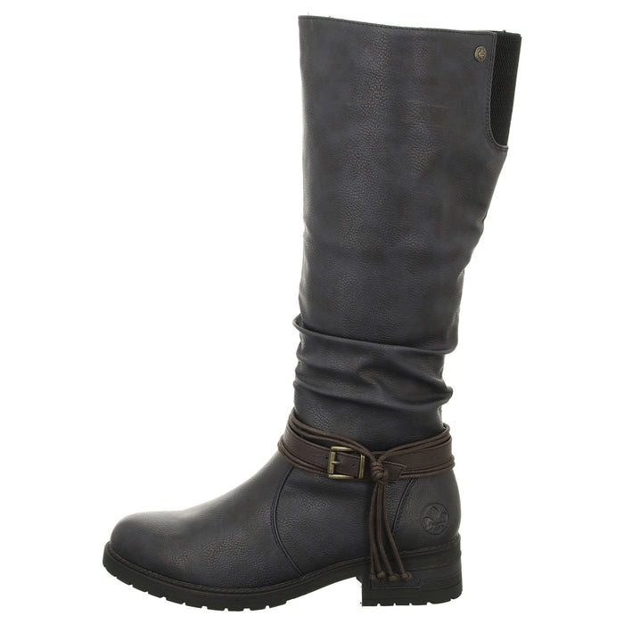 Rieker Langschaftstiefel Warmfutter bis 35mm Absatz (casual) - SchuhEggers.de