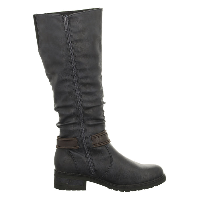 Rieker Langschaftstiefel Warmfutter bis 35mm Absatz (casual) - SchuhEggers.de