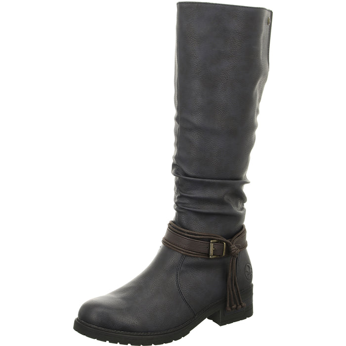 Rieker Langschaftstiefel Warmfutter bis 35mm Absatz (casual) - SchuhEggers.de