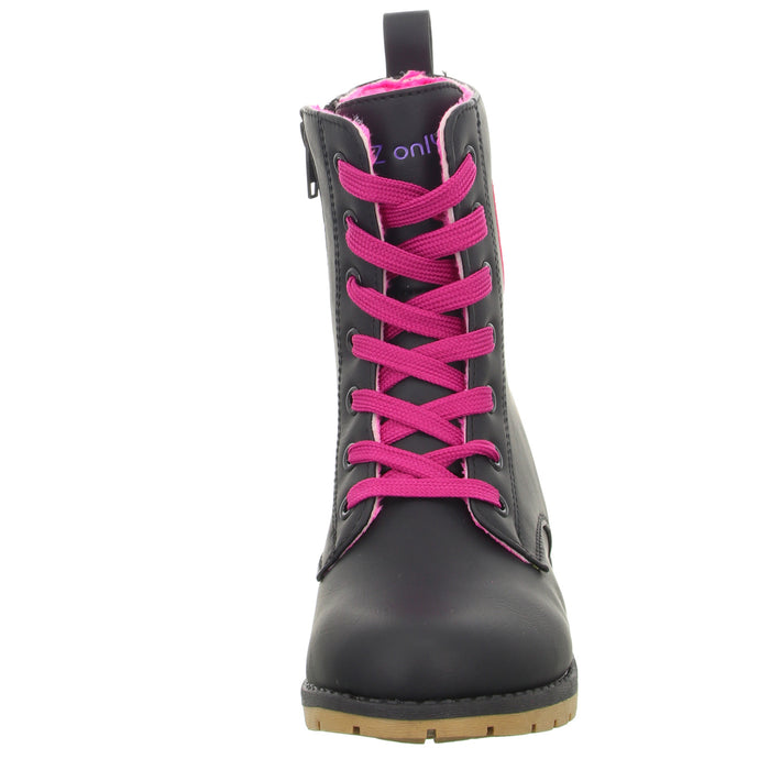 girlZ onlY Schnürstiefelette Warmfutter - SchuhEggers.de