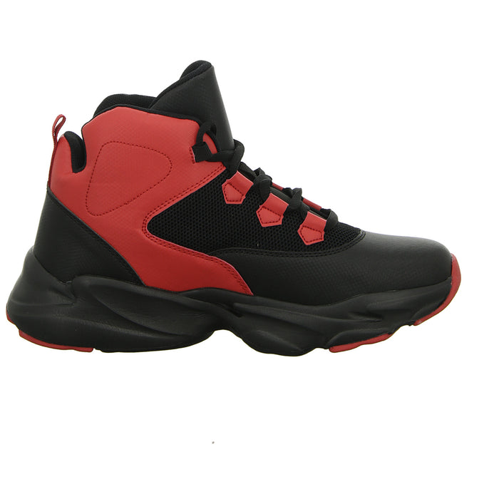 Sneakers lace-up ankle boots cold lining