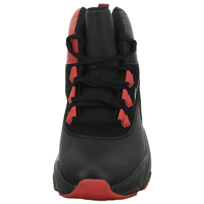 Sneakers lace-up ankle boots cold lining