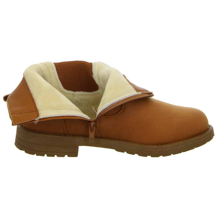 girlZ onlY Schlupf-/Klettstiefelette Warmfutter - SchuhEggers.de
