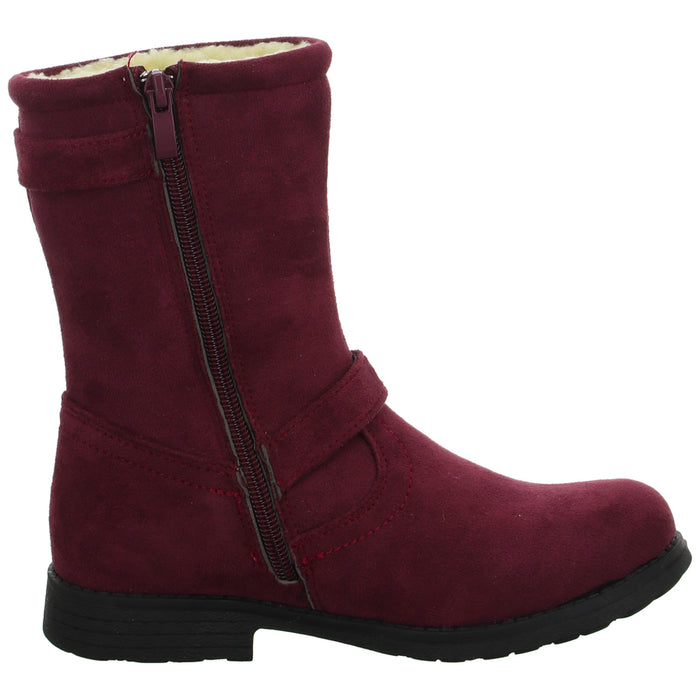 girlZ onlY slip-on/velcro ankle boots with warm lining