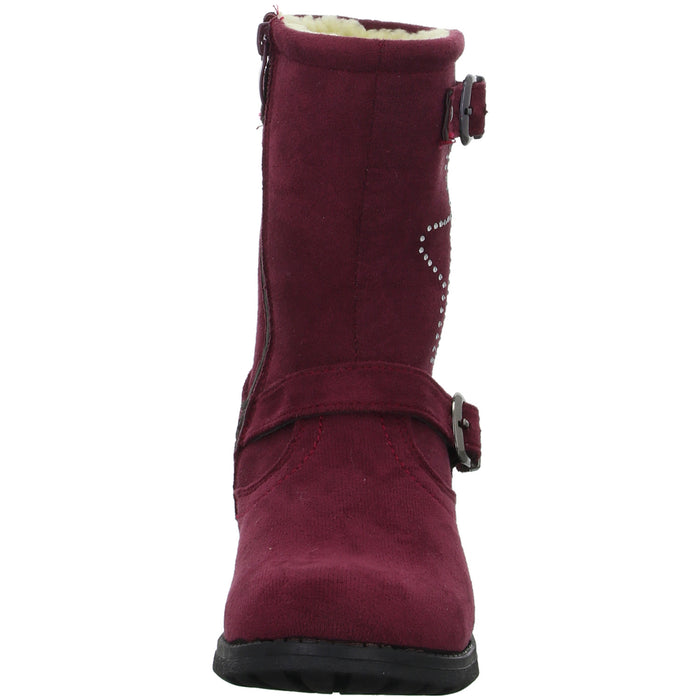 girlZ onlY slip-on/velcro ankle boots with warm lining