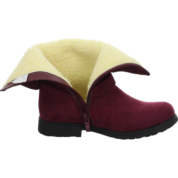 girlZ onlY slip-on/velcro ankle boots with warm lining