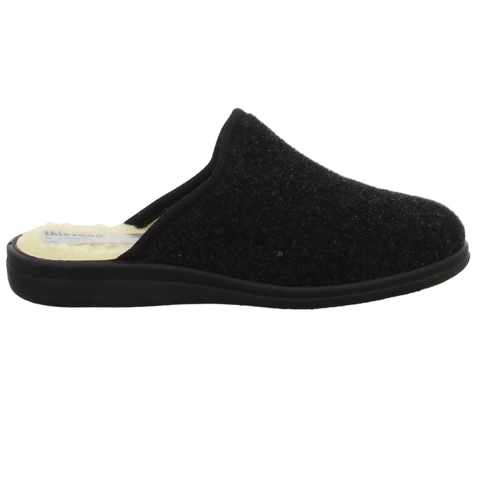 Thiesana Hausschuh Pantolette Warmfutter - SchuhEggers.de