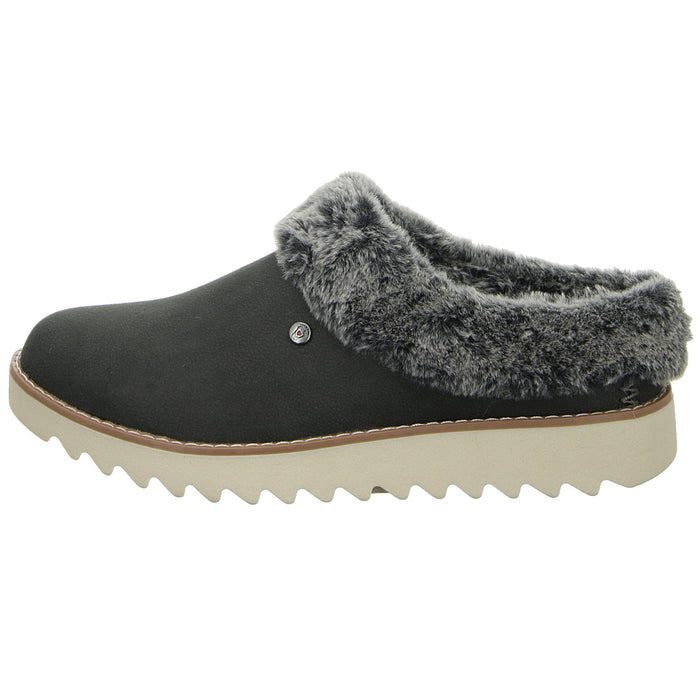 Skechers Hausschuh Pantolette Warmfutter Mountain Kiss-WINTER ROCK - SchuhEggers.de