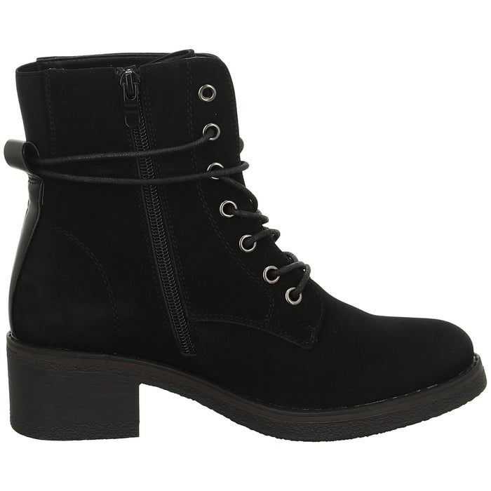 SDS lace-up ankle boots with cold lining from 35mm heel