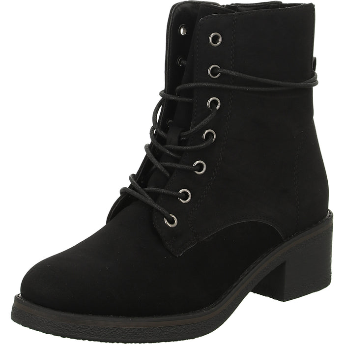 SDS lace-up ankle boots with cold lining from 35mm heel