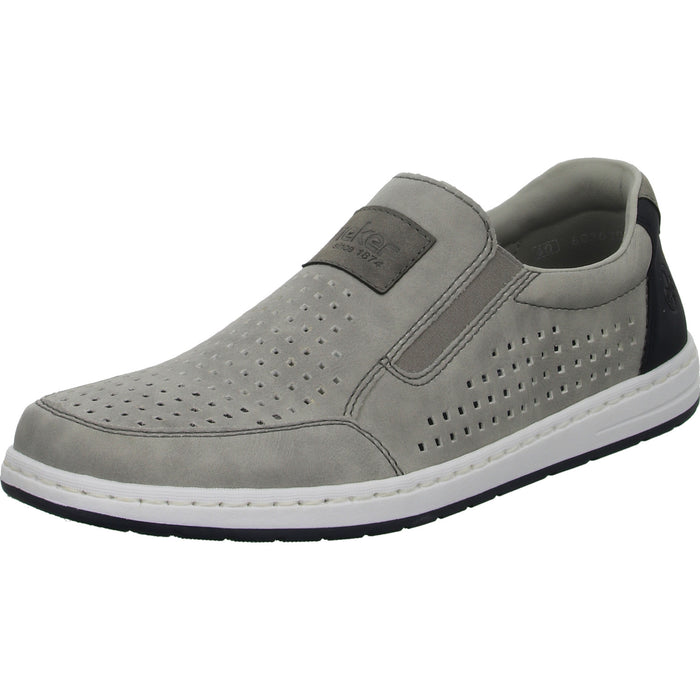 Rieker Slipper/Kletthalbschuh luftdurchlässig (durchbrochenes/geflochtenes Obermaterial) - SchuhEggers.de
