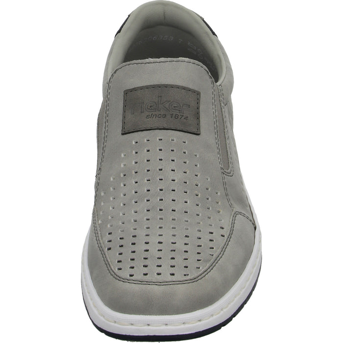 Rieker Slipper/Kletthalbschuh luftdurchlässig (durchbrochenes/geflochtenes Obermaterial) - SchuhEggers.de