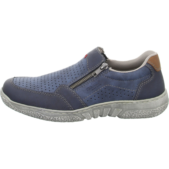 Rieker Slipper/Kletthalbschuh luftdurchlässig (durchbrochenes/geflochtenes Obermaterial) - SchuhEggers.de