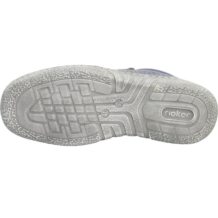 Rieker Slipper/Kletthalbschuh luftdurchlässig (durchbrochenes/geflochtenes Obermaterial) - SchuhEggers.de