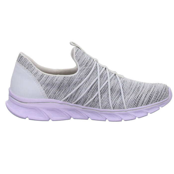 Rieker slipper/velcro low shoe sneaker (sporty)