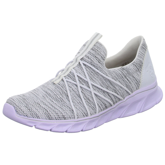 Rieker slipper/velcro low shoe sneaker (sporty)