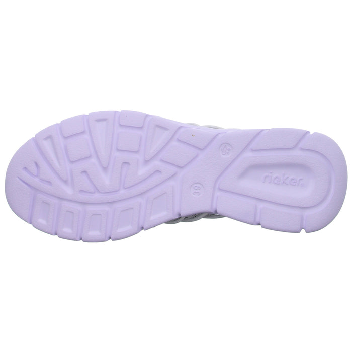 Rieker slipper/velcro low shoe sneaker (sporty)