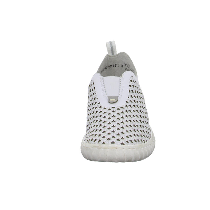 Rieker Slipper/Kletthalbschuh luftdurchlässig (durchbrochenes/geflochtenes Obermaterial) - SchuhEggers.de