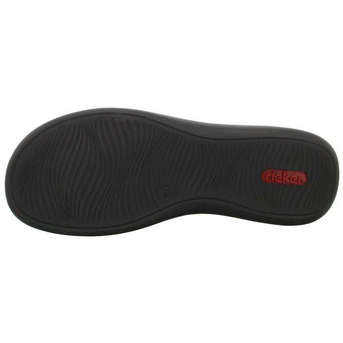 Rieker Slipper/Kletthalbschuh luftdurchlässig (durchbrochenes/geflochtenes Obermaterial) - SchuhEggers.de