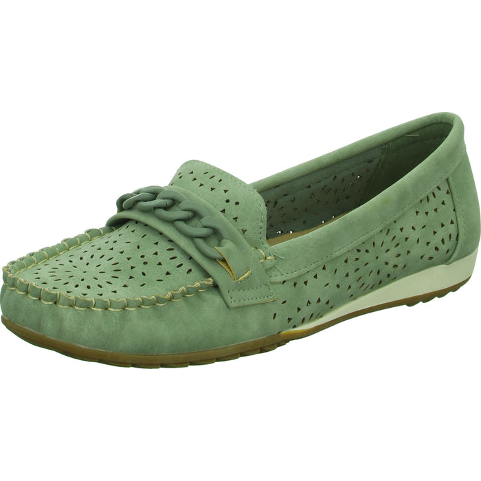 Alyssa Slipper/Kletthalbschuh luftdurchlässig (durchbrochenes/geflochtenes Obermaterial) - SchuhEggers.de