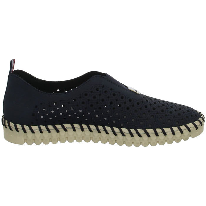 Rieker Slipper/Kletthalbschuh luftdurchlässig (durchbrochenes/geflochtenes Obermaterial) - SchuhEggers.de