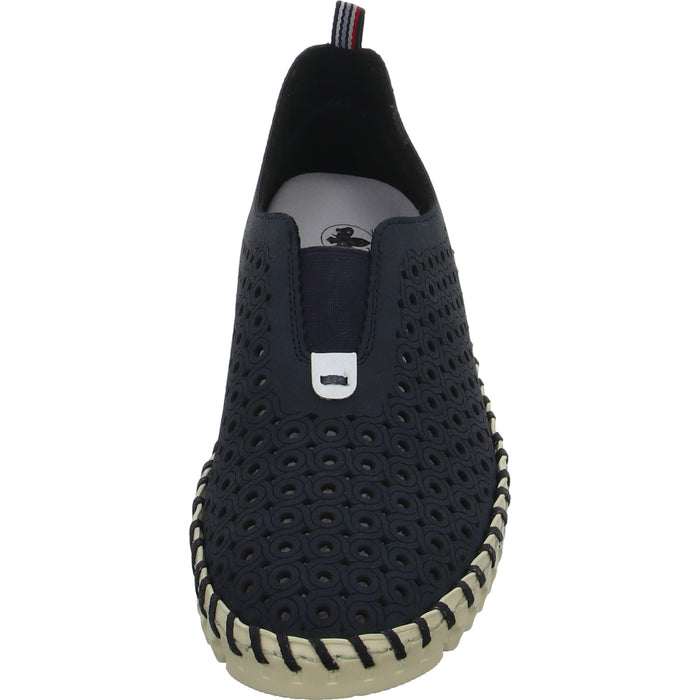 Rieker Slipper/Kletthalbschuh luftdurchlässig (durchbrochenes/geflochtenes Obermaterial) - SchuhEggers.de