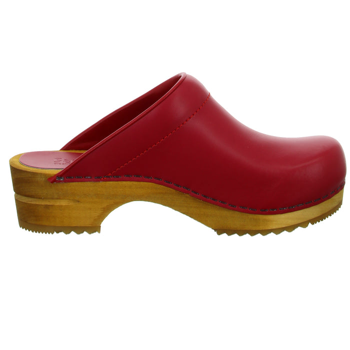 Sanita Sabot/Clog various heel heights Wood-Lotte Open