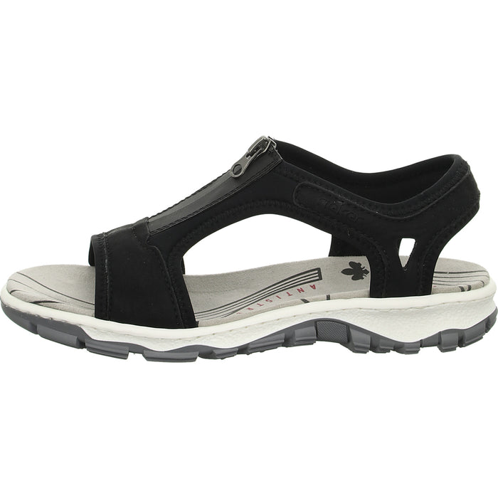 Rieker Sportliche Sandalette bis 30mm Sohlenhöhe