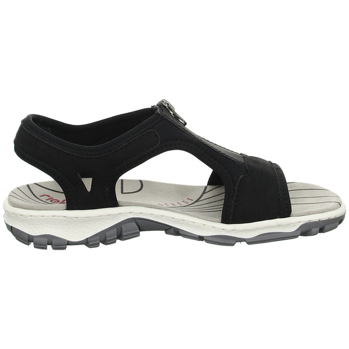 Rieker Sportliche Sandalette bis 30mm Sohlenhöhe