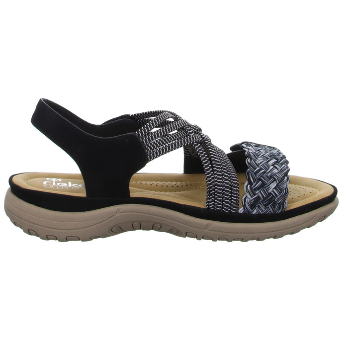 Rieker Sportliche Sandalette bis 30mm Sohlenhöhe - SchuhEggers.de