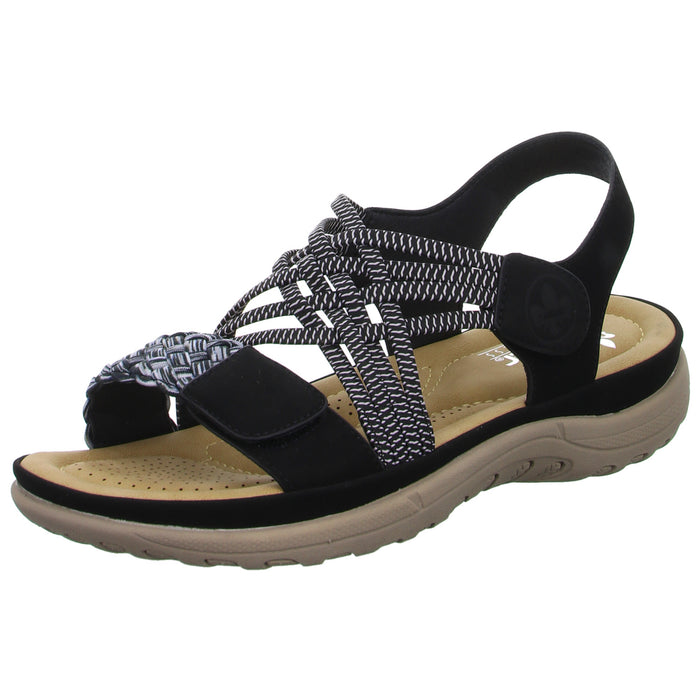 Rieker Sportliche Sandalette bis 30mm Sohlenhöhe - SchuhEggers.de